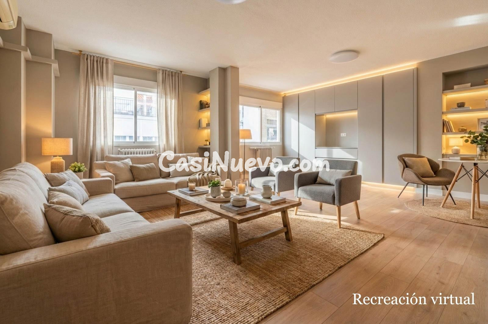 MAGNIFICO PISO CENTRICO EN QUINTA PLANTA CON calefacción Y E - foto 2