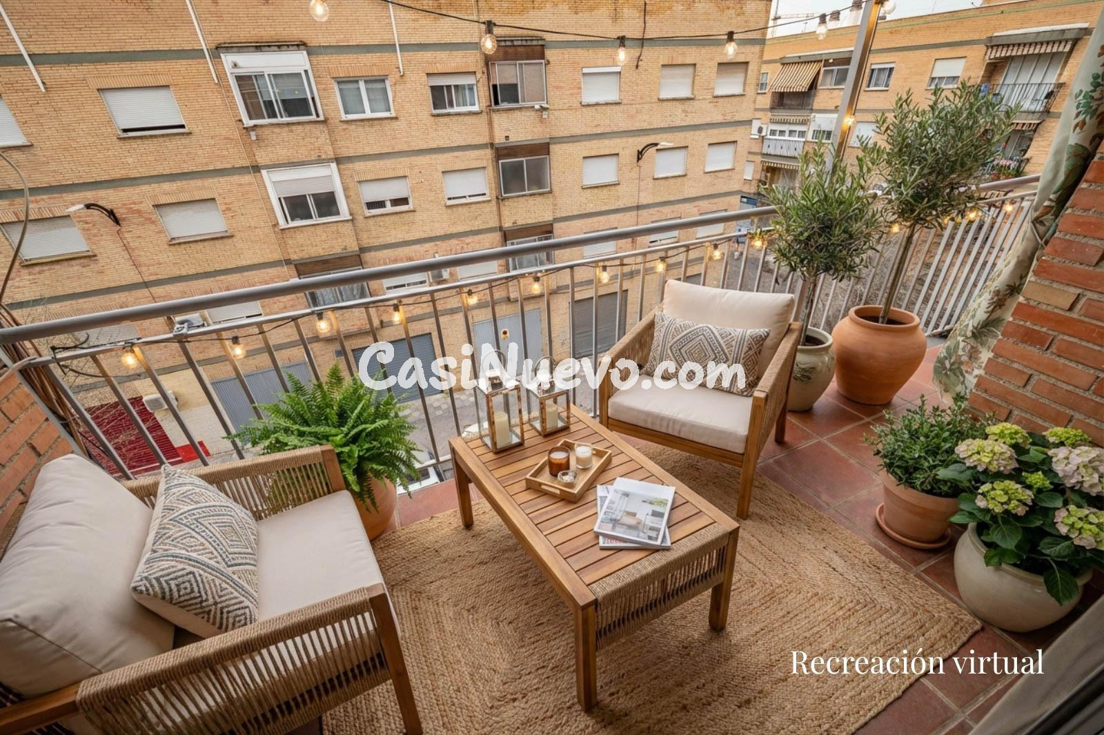 Luminoso piso exterior con terraza junto a Avenida de Dílar  - foto 11
