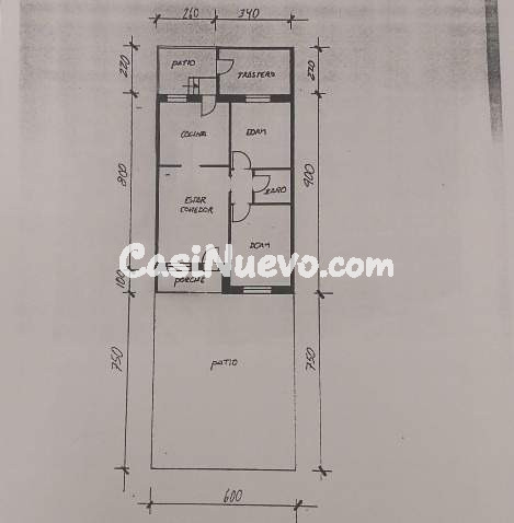 Casa adosada reformada con patio y espacio para vehículo en  - foto 15