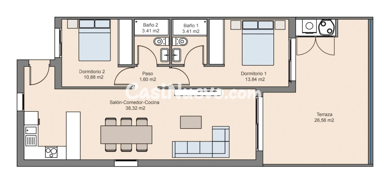 Apartamento en Resort de Lujo con vistas panorámicas al medi - foto 37