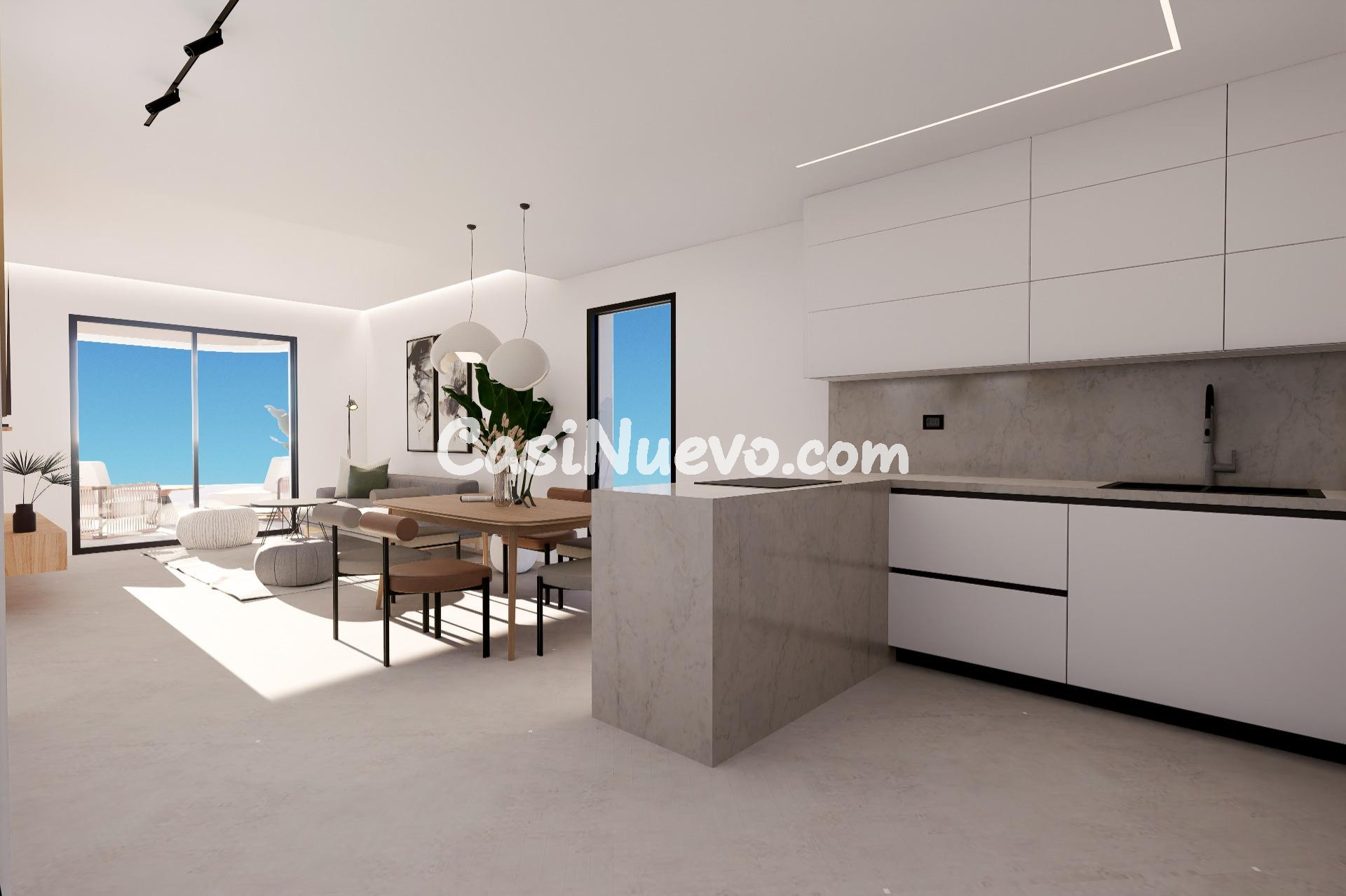 Exclusivo apartamento con vistas panorámicas al Mediterráneo - foto 6