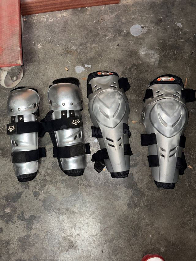 Rodilleras Fox y Progrip articuladas