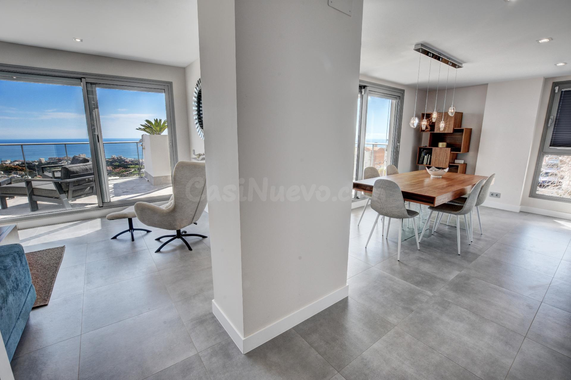 Atico Moderno de Esquina con Vistas Panoramicas al Mar y cen - foto 19