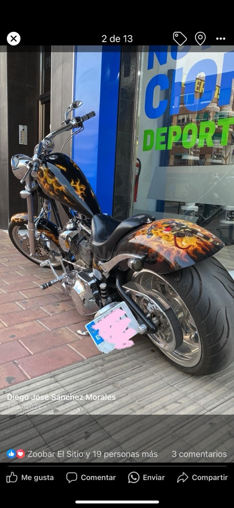 Moto Chopper Big Dog