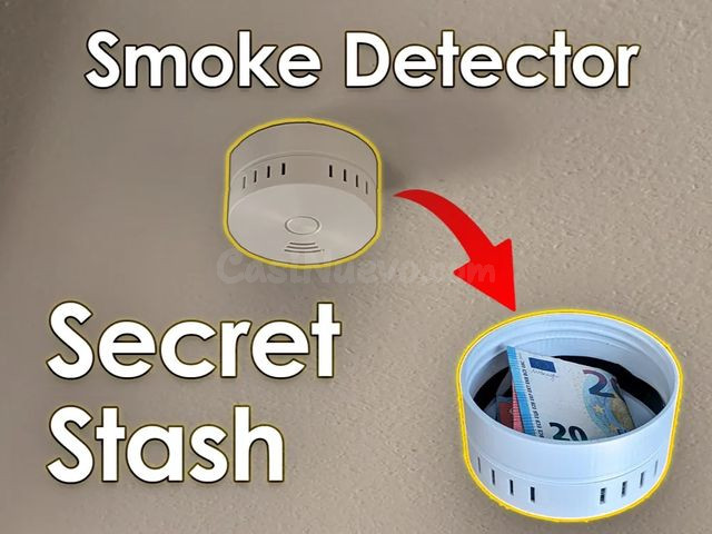 Ocultador Detector humo Falso