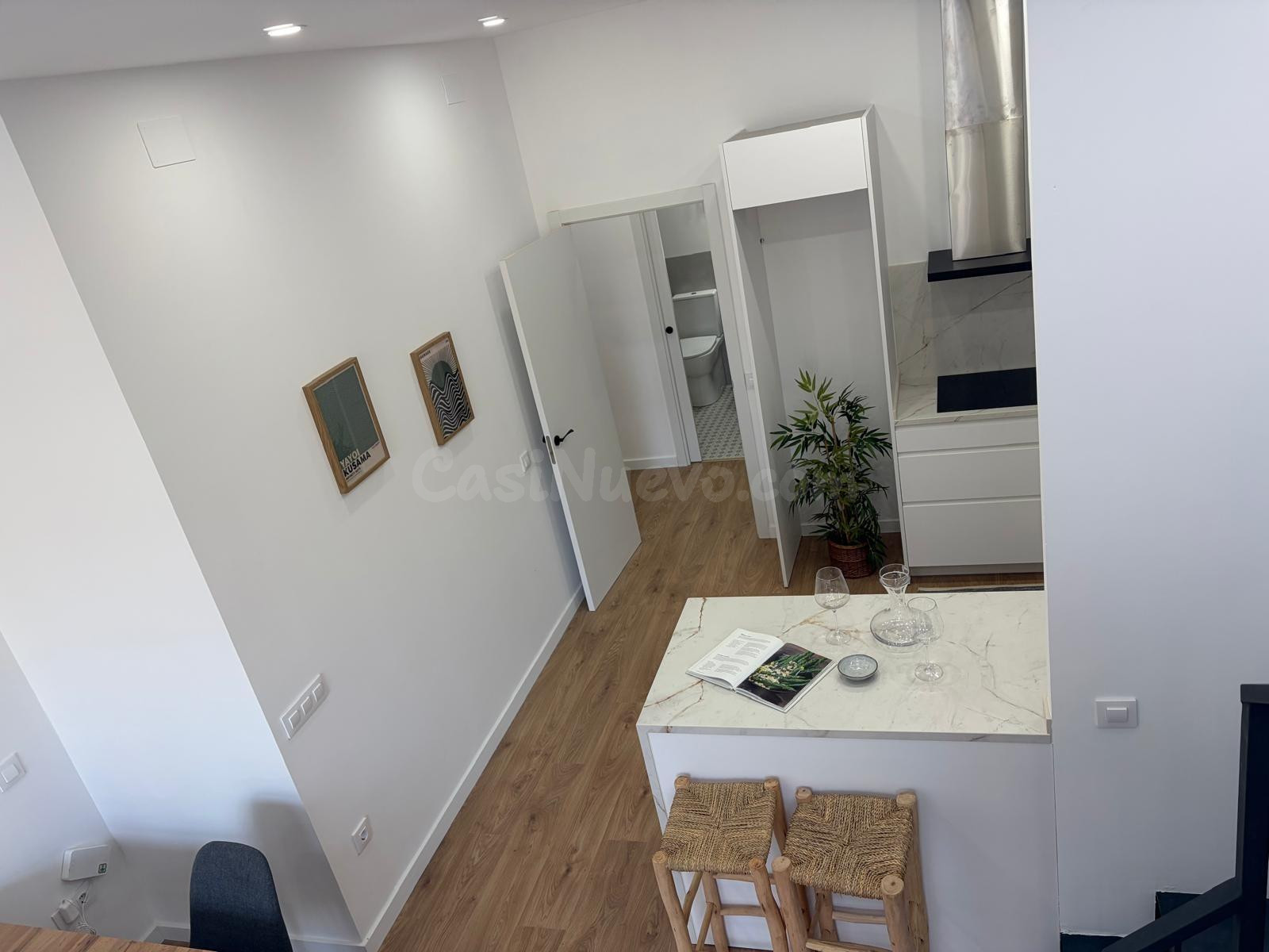 Espectacular dúplex tipo loft reformado con techos de 5 m en - foto 12