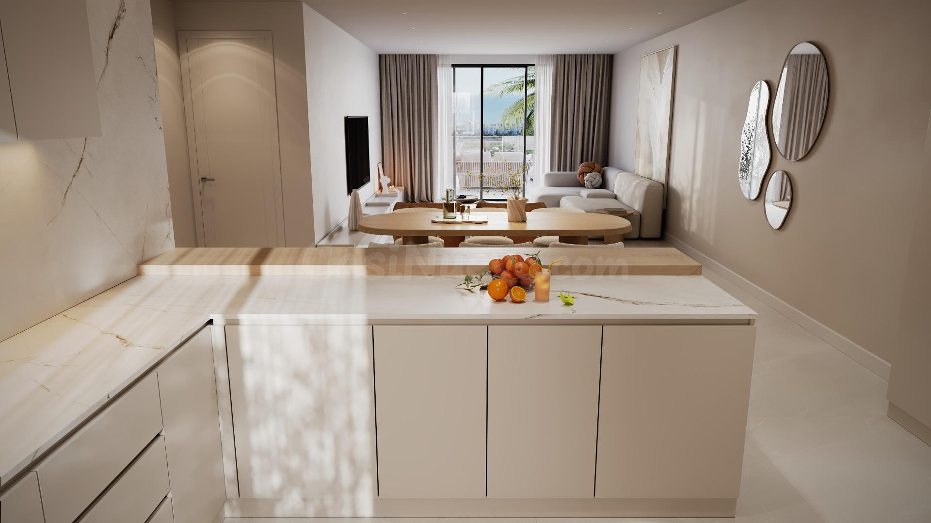 Apartamento de 2 Dormitorios con Vistas al Mar – New Golden  - foto 6