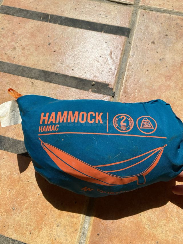 Hamaca Quechua - Azul y Naranja