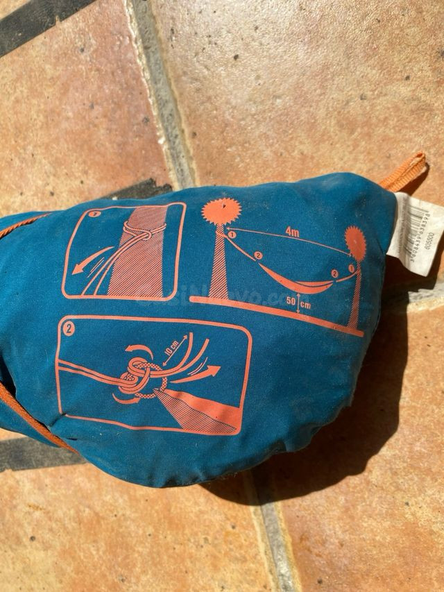 Hamaca Quechua - Azul y Naranja - foto 2