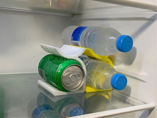 Organizador de Latas/Botellas para Refrigerador - ¡Maximiza tu Espacio!