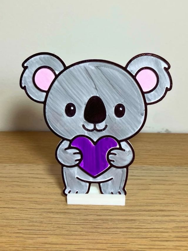 Set de Koalas para Colorear con Soporte  ¡Creatividad Adorable! - foto 2