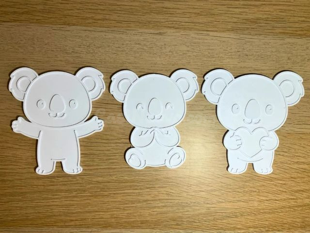 Set de Koalas para Colorear con Soporte  ¡Creatividad Adorable! - foto 3
