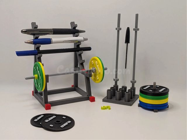 Soporte lapicero Gym 3D
