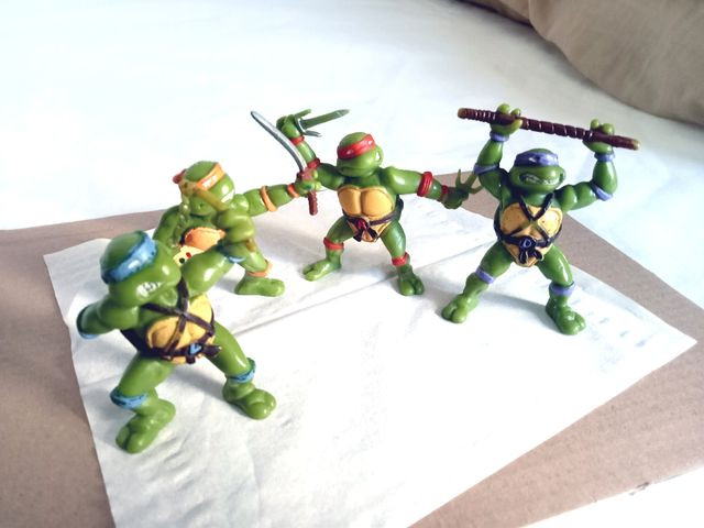 Lote Figuras Tortugas Ninja Yolanda