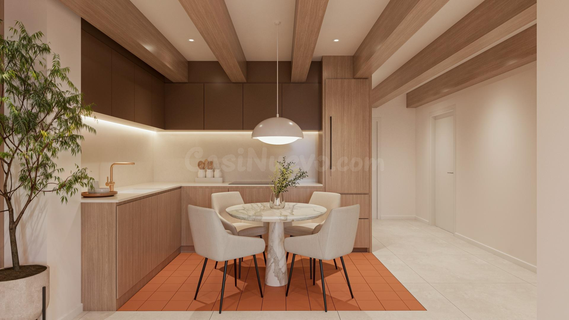 Ático luminoso en finca señorial con ascensor – Reforma inte - foto 3