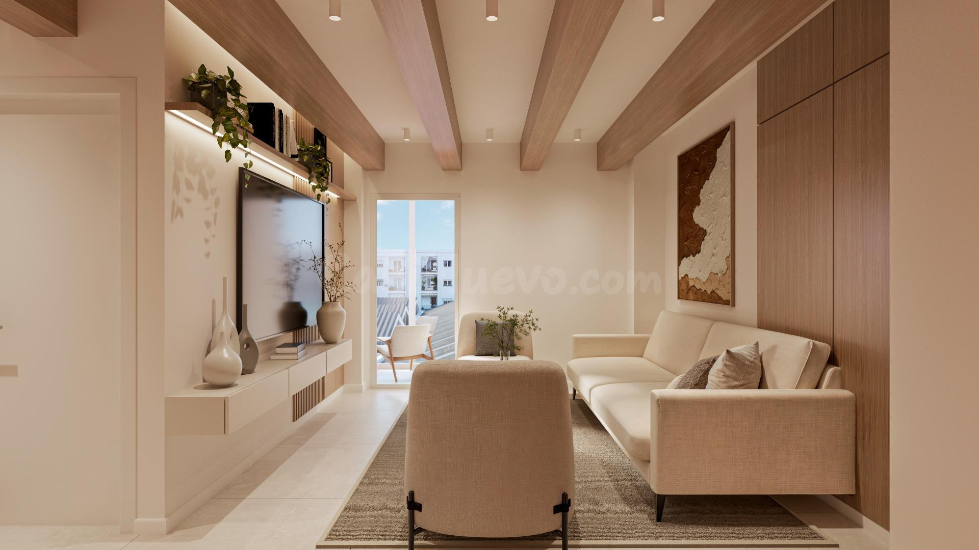 Ático luminoso en finca señorial con ascensor – Reforma inte - foto 4