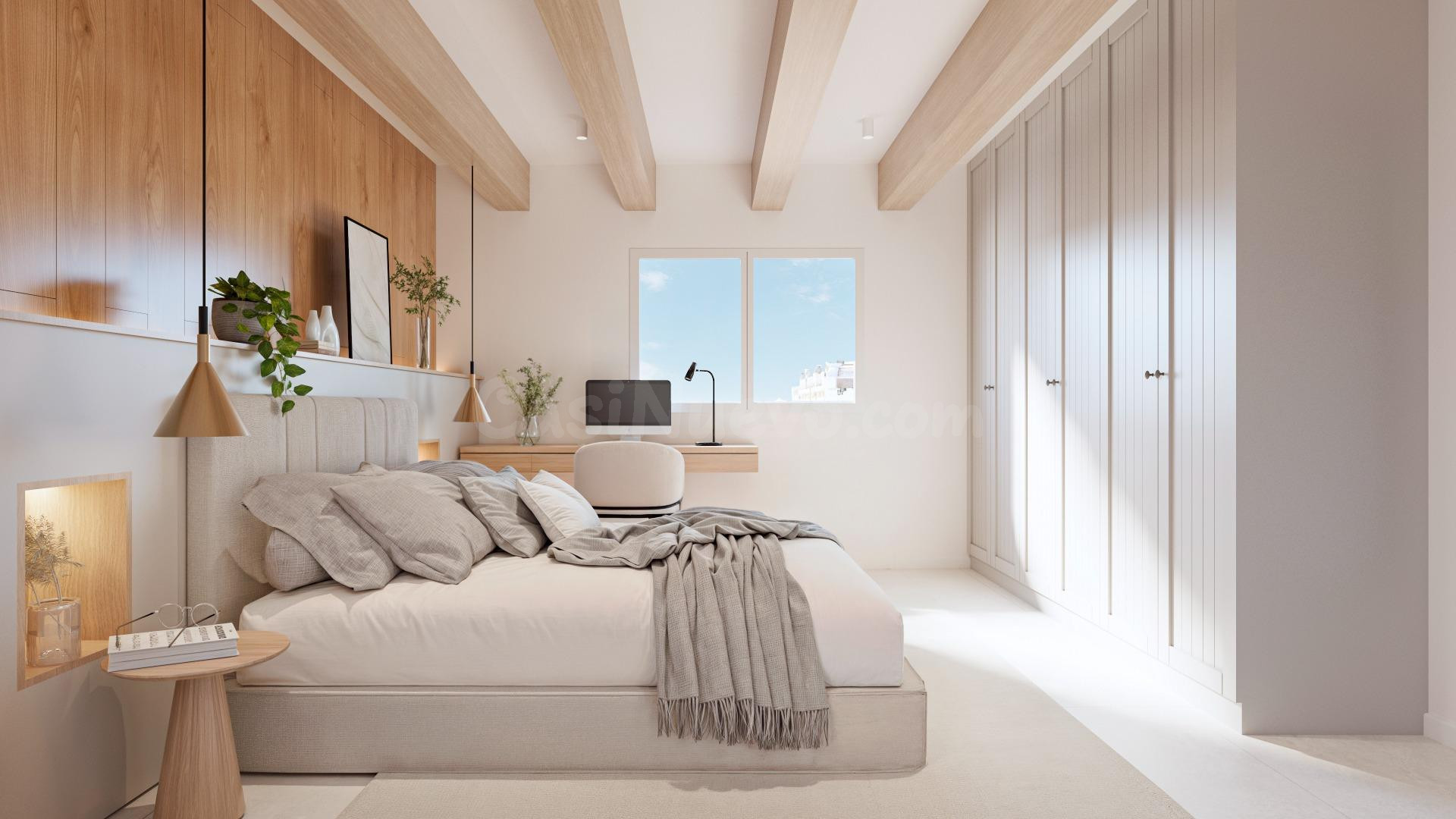 Ático luminoso en finca señorial con ascensor – Reforma inte - foto 6