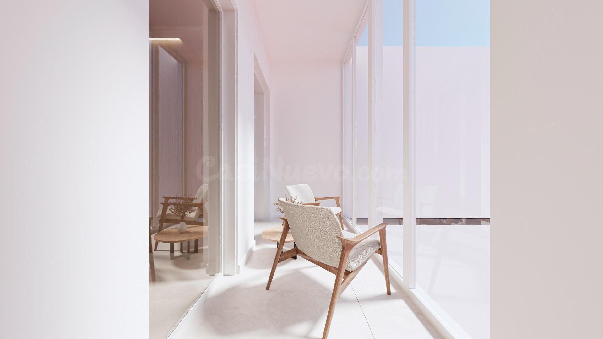 Ático luminoso en finca señorial con ascensor – Reforma inte - foto 13