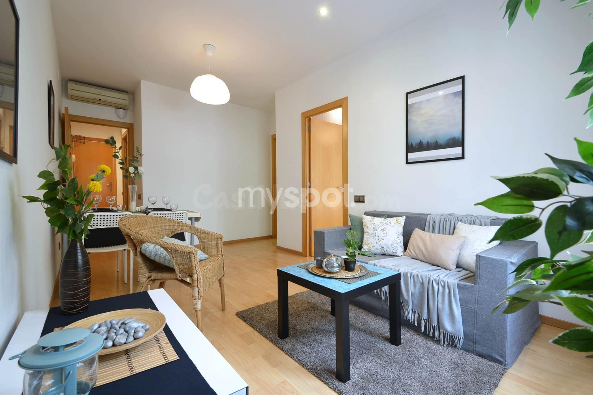 Piso con encanto de dos habitaciones junto a la Sagrada Fami