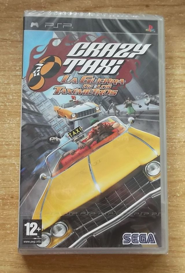 CRAZY TAXI LA GUERRA DE LOS TAXÍMETROS PSP NUEVO
