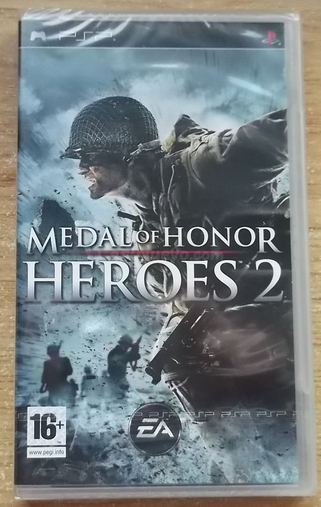 MEDAL OF HONOR HEROES 2 PSP PRECINTADO