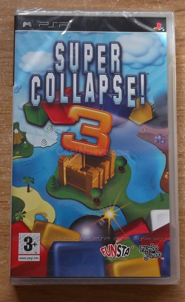 SUPER COLLAPSE 3 PSP PRECINTADO