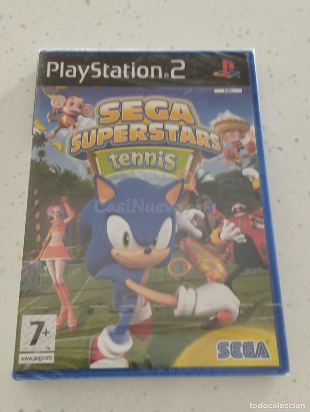 SEGA SUPERSTARS TENNIS PS2 PRECINTADO