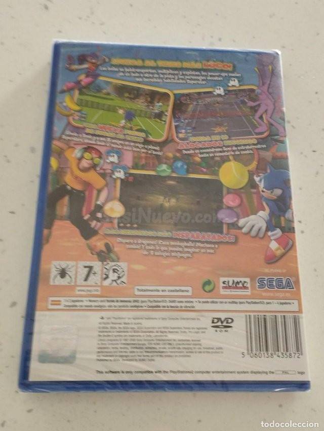 SEGA SUPERSTARS TENNIS PS2 PRECINTADO - foto 2