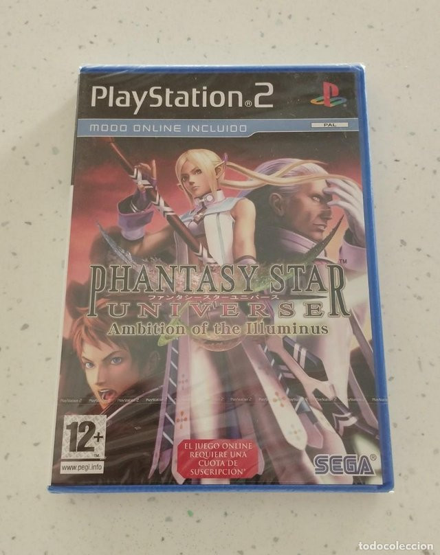 PHANTASY STAR UNIVERSE PS2 PRECINTADO