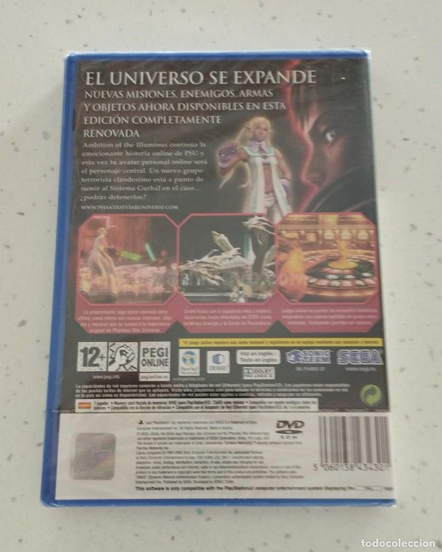 PHANTASY STAR UNIVERSE PS2 PRECINTADO - foto 2