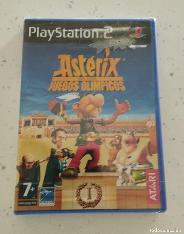 ASTERIX EN LOS JUEGOS OLÍMPICOS PS2, PRECINTADO