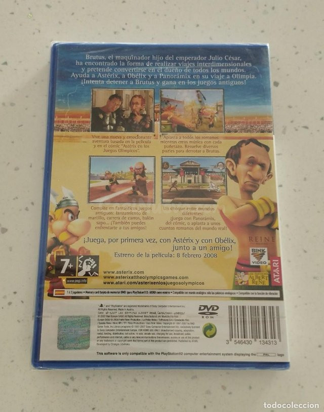 ASTERIX EN LOS JUEGOS OLÍMPICOS PS2, PRECINTADO - foto 2