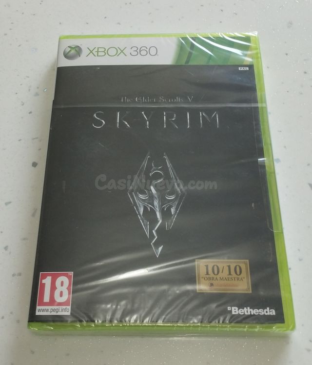 THE ELDER SCROLLS V SKYRIM XBOX 360, PRECINTADO