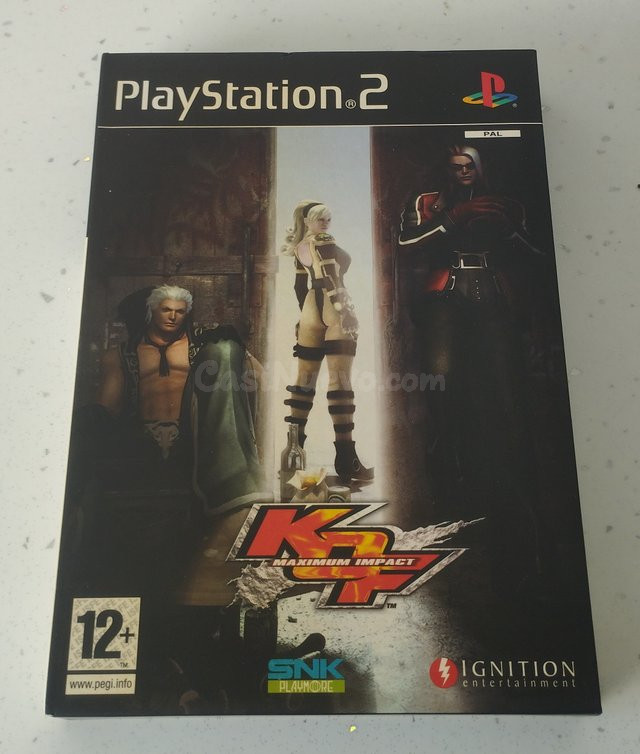 KOF KING OF FIGHTERS MAXIMUM IMPACT PS2 PRECINTADO