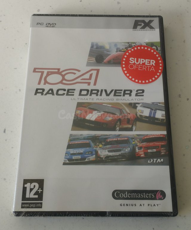 TOCA RACE DRIVER 2 PC, PRECINTADO