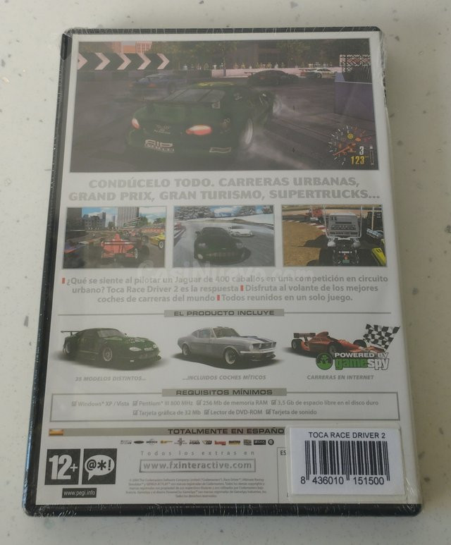TOCA RACE DRIVER 2 PC, PRECINTADO - foto 2