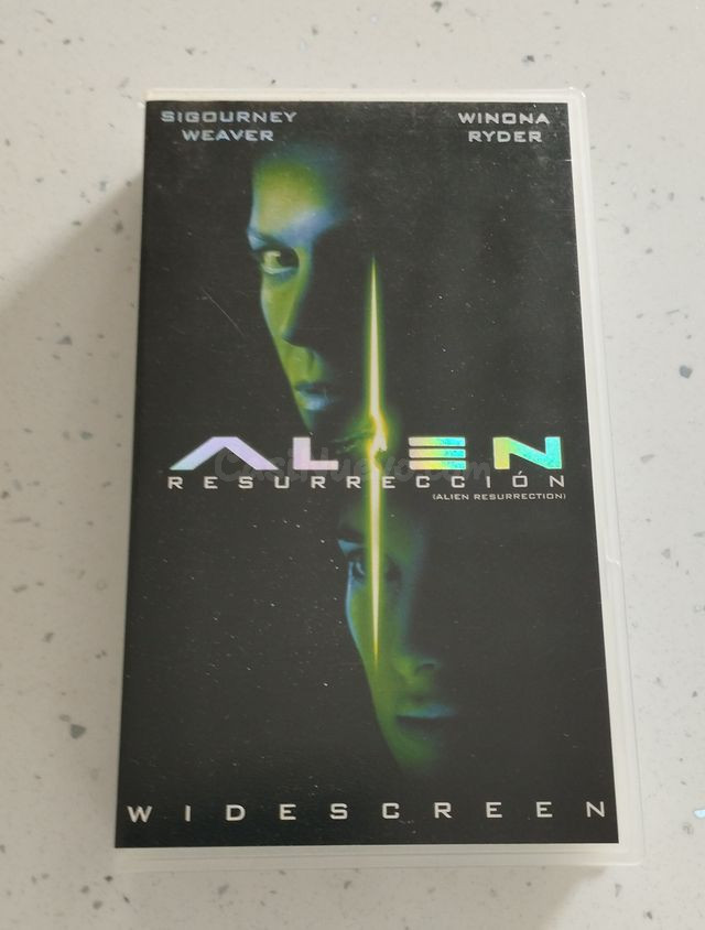 ALIEN 4 RESURRECCIÓN RESURRECTION VHS, ESPAÑOL