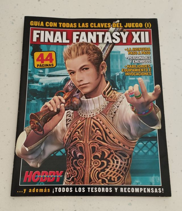 LOTE GUÍAS FINAL FANTASY XII HOBBY CONSOLAS NUEVAS