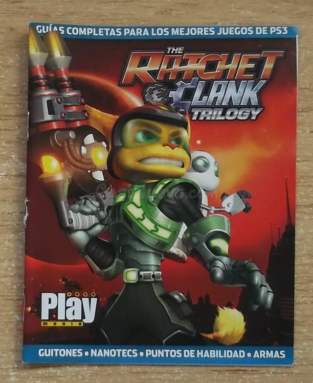 MINIGUÍA PS3 RATCHET & CLANK TRILOGY, NUEVA