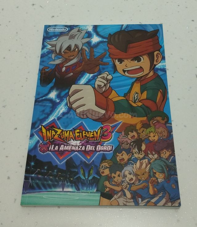 CUADERNO INAZUMA ELEVEN REVISTA OFICIAL NINTENDO