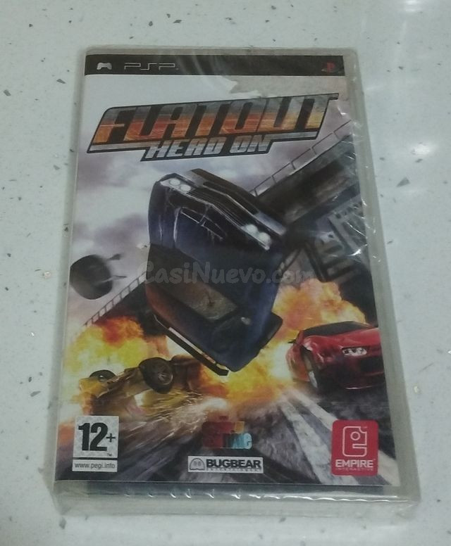 FLATOUT HEAD ON PSP, PRECINTADO