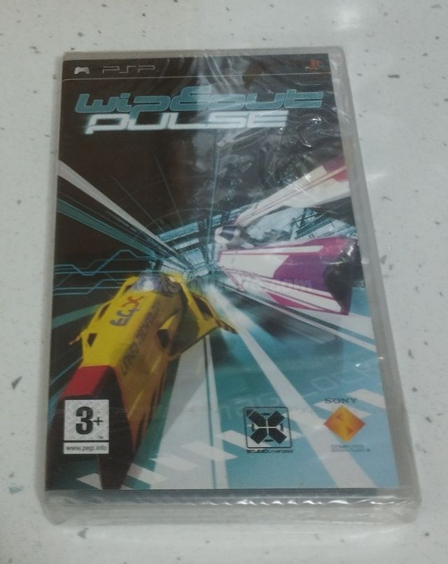WIPEOUT PULSE PSP, PRECINTADO