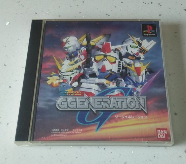 SD GUNDAM GGENERATION PSX PS1 NTSC JAP, COMO NUEVO