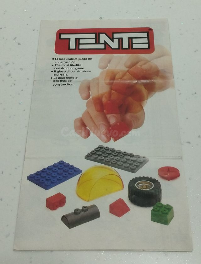 CATÁLOGO DE JUGUETES TENTE DE EXIN 1988