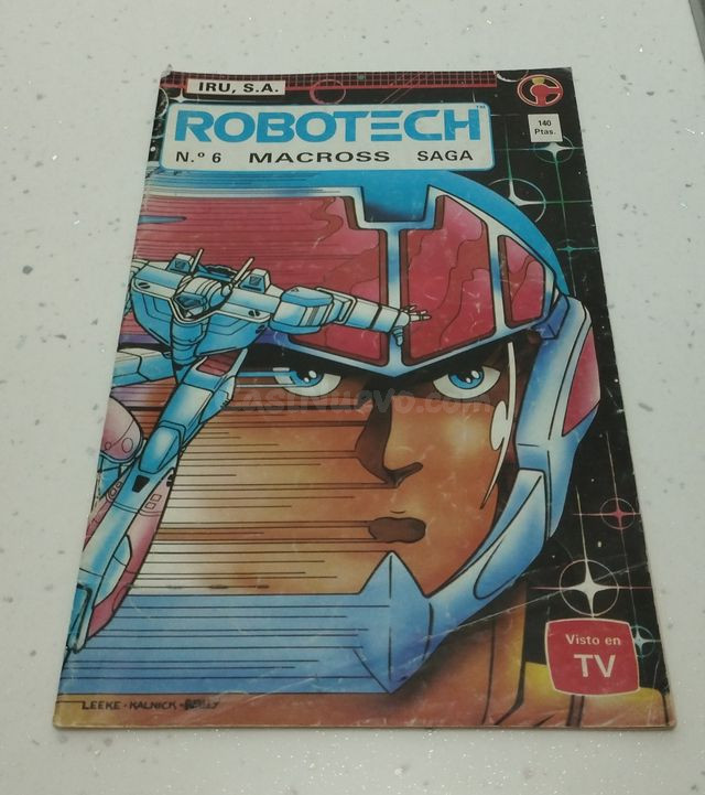CÓMIC ROBOTECH SAGA MACROSS NÚMERO 6, IRIU S. A.