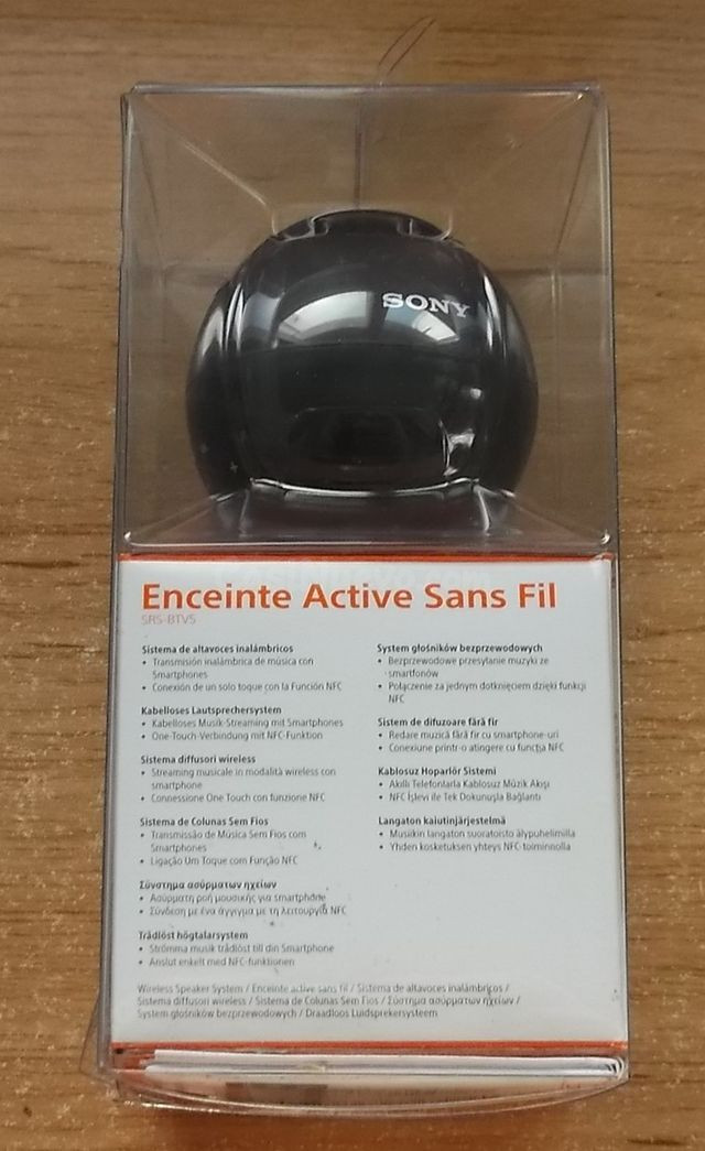 ALTAVOZ BLUETOOTH SONY SRS BTV5, NUEVO - foto 3