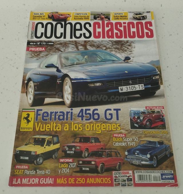 REVISTA COCHES CLÁSICOS N° 170, NUEVA