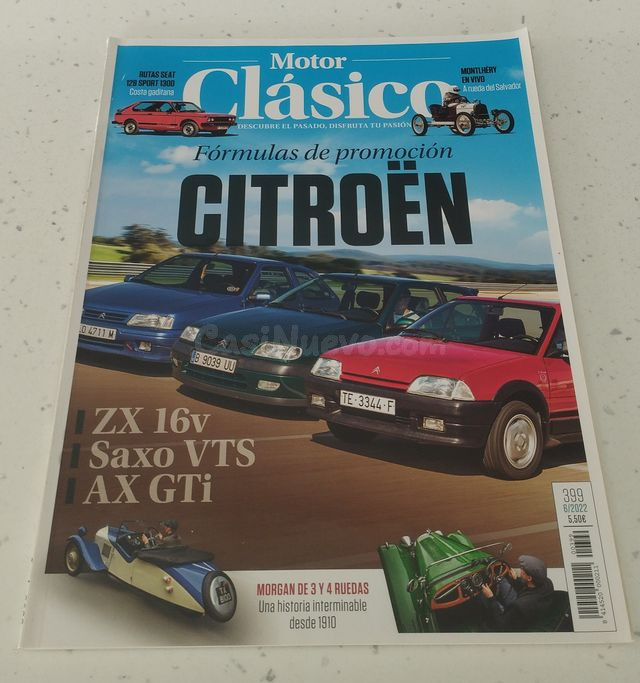 REVISTA MOTOR CLÁSICO 399, NUEVA