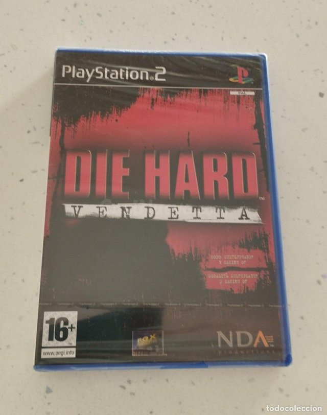 DIE HARD VENDETTA PS2, PRECINTADO