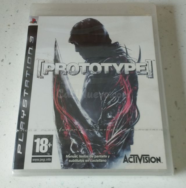 PROTOTYPE PS3, PRECINTADO